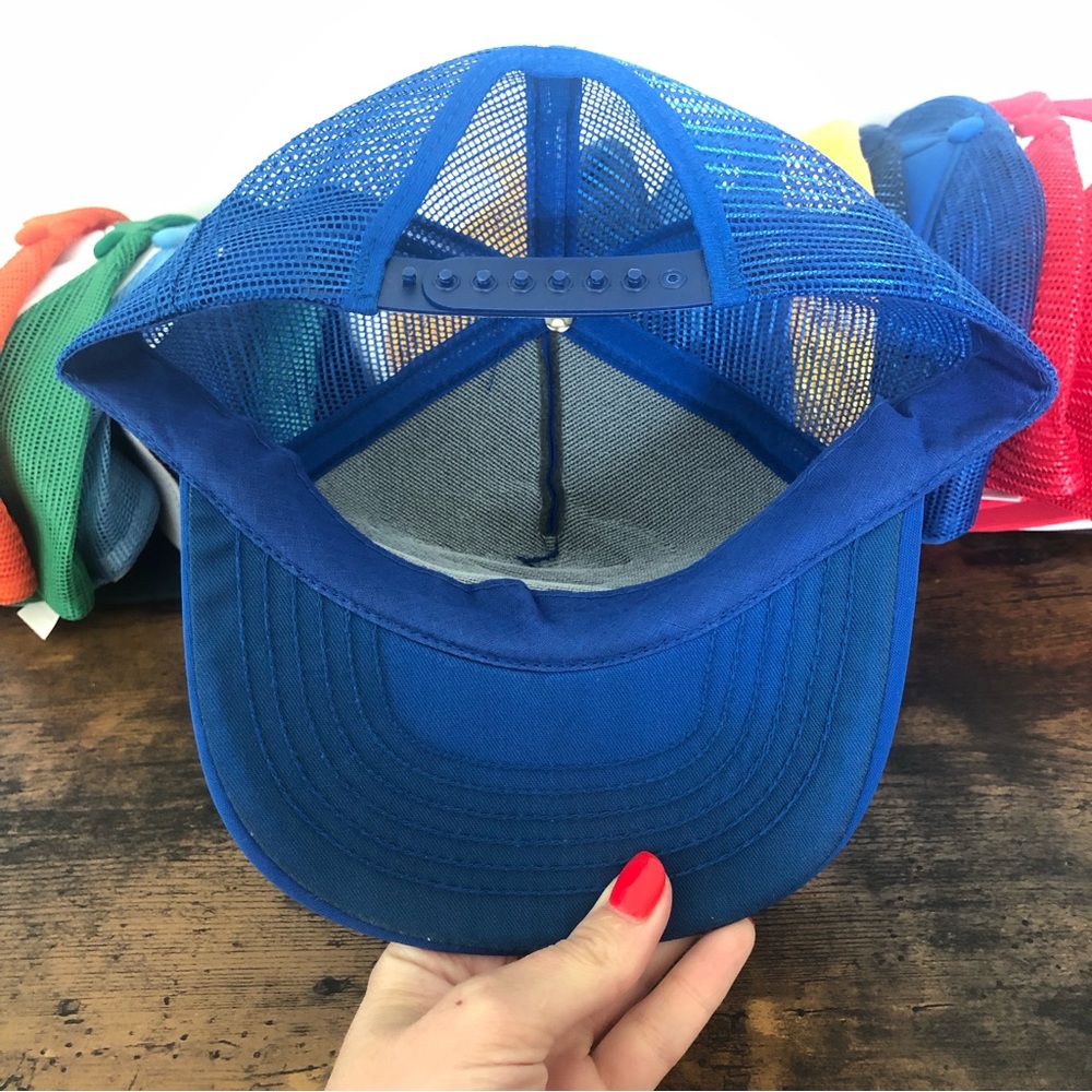 Vintage 80s streetwear INTERMATIC mesh trucker hat | USA - Picture 7 of 7